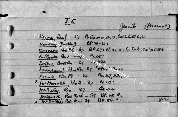 FR BROWNES INDEX